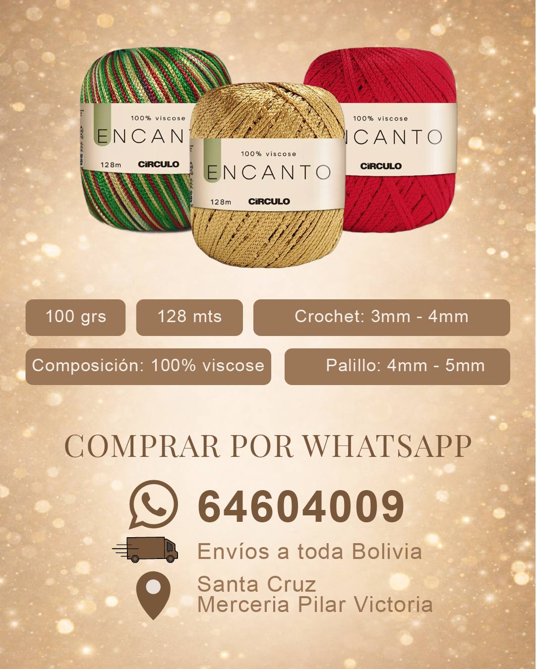 Colores disponibles de Encanto