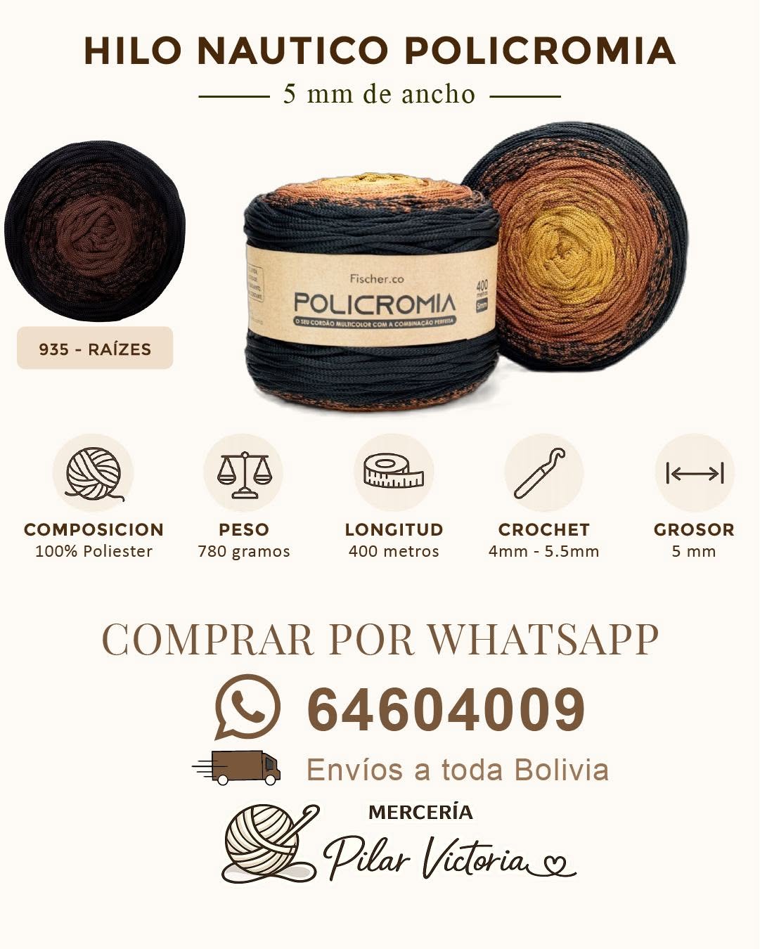Colores disponibles de Policromia