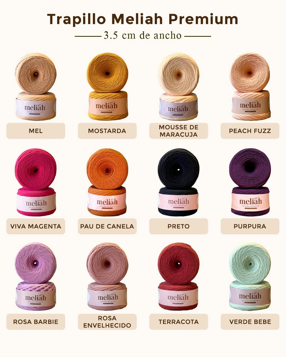 Colores disponibles de Rolote