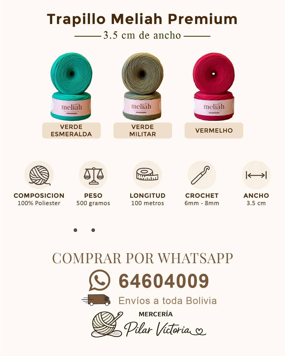 Colores disponibles de Rolote